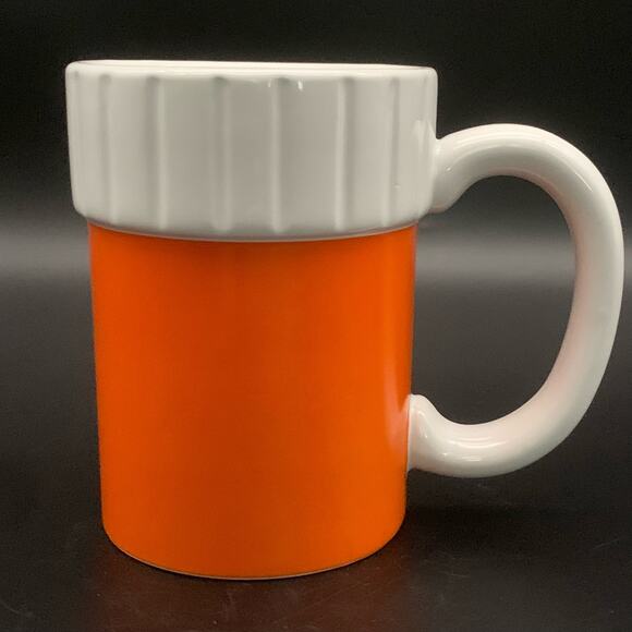 Pre scription Pill Bottle R X Coffee Mug Cup Big Mouth Toys - Picture 7 of 13